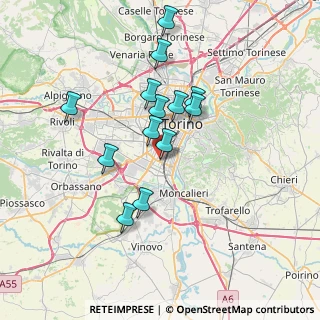 Mappa Corso Corsica, 10134 Torino TO, Italia (6.32462)