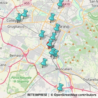 Mappa Corso Corsica, 10134 Torino TO, Italia (3.96083)