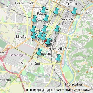 Mappa Corso Corsica, 10134 Torino TO, Italia (1.628)