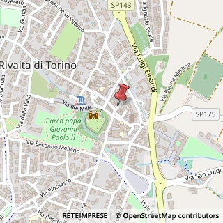 Mappa Vicolo San Martino, 14, 10040 Rivalta di Torino, Torino (Piemonte)