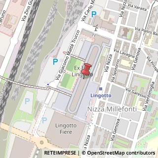 Mappa Via Nizza, 262/1, 10126 Torino, Torino (Piemonte)