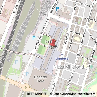 Mappa Via Nizza, 262, 10126 Torino, Torino (Piemonte)