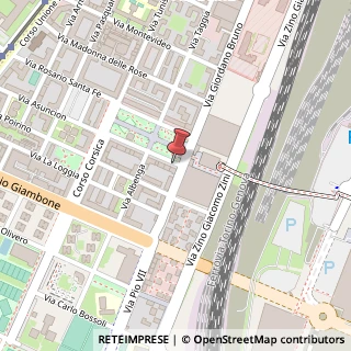 Mappa Piazza Tancredi Galimberti,  24, 10134 Torino, Torino (Piemonte)