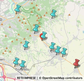 Mappa Via Rovereto, 10025 Pino Torinese TO, Italia (4.83417)