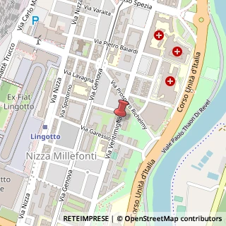 Mappa Via Ventimiglia, 52, 10126 Torino, Torino (Piemonte)