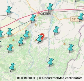 Mappa Via Salvatore Maugeri, 27100 Stradella PV, Italia (6.522)