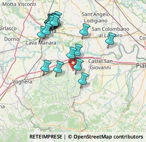 Mappa Via Salvatore Maugeri, 27100 Stradella PV, Italia (15.4185)