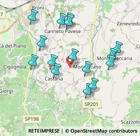 Mappa Via Salvatore Maugeri, 27100 Stradella PV, Italia (1.86733)