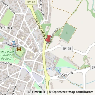 Mappa Via Luigi Einaudi, 87, 10040 Rivalta di Torino, Torino (Piemonte)