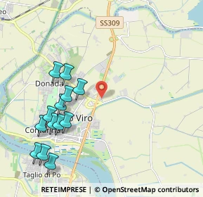 Mappa Via Po Vecchio, 45014 Porto Viro RO, Italia (2.35)