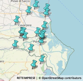 Mappa Via Po Vecchio, 45014 Porto Viro RO, Italia (14.276)