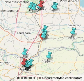 Mappa Viale della Cooperazione, 45100 Punto 13 RO, Italia (19.843)