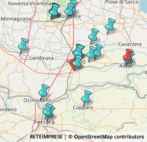 Mappa Viale della Cooperazione, 45100 Punto 13 RO, Italia (16.685)