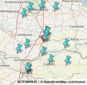 Mappa Viale della Cooperazione, 45100 Punto 13 RO, Italia (16.49882)