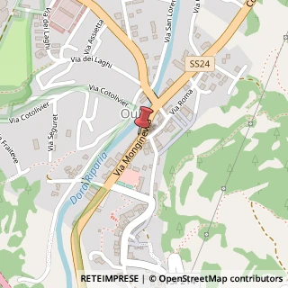 Mappa Via Monginevro, 46, 10056 Oulx, Torino (Piemonte)