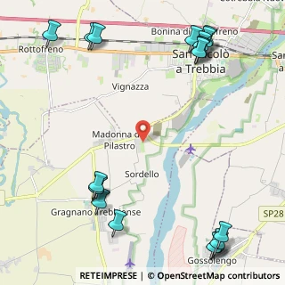 Mappa Via dell' Artigianato, 29010 Sarmato PC, Italia (3.234)