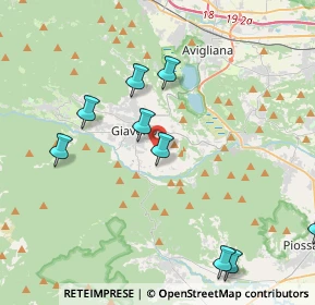 Mappa Borgata Cascina Canonici, 10094 Giaveno TO, Italia (5.05636)