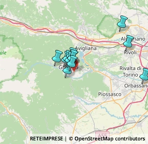 Mappa Borgata Cascina Canonici, 10094 Giaveno TO, Italia (4.78417)