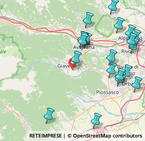 Mappa Borgata Cascina Canonici, 10094 Giaveno TO, Italia (9.975)