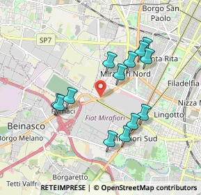 Mappa 10092 Torino TO, Italia (1.72615)