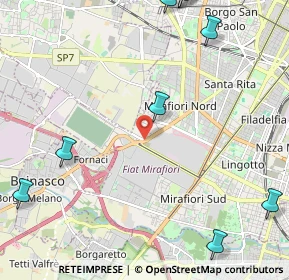 Mappa 10092 Torino TO, Italia (3.30364)