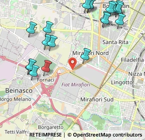 Mappa 10092 Torino TO, Italia (2.66316)