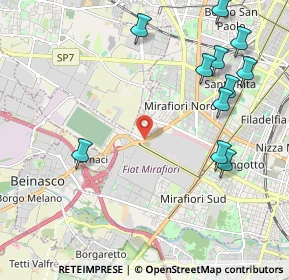 Mappa 10092 Torino TO, Italia (2.53091)