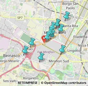 Mappa 10092 Torino TO, Italia (1.42)