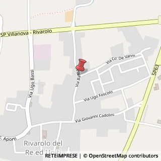 Mappa Via balilla 38, 26036 Rivarolo del Re ed Uniti, Cremona (Lombardia)