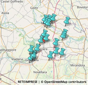 Mappa Strada Provinciale, 46020 Motteggiana MN, Italia (11.819)