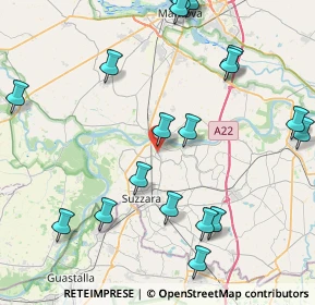 Mappa Strada Provinciale, 46020 Motteggiana MN, Italia (10.4355)