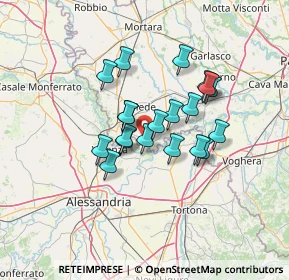 Mappa Via Maestra, 27030 Suardi PV, Italia (10.161)
