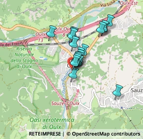 Mappa Via Monginevro, 10056 Oulx TO, Italia (0.5885)