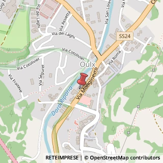 Mappa Via Monginevro, 80, 10056 Oulx, Torino (Piemonte)