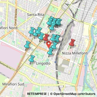 Mappa Via La Loggia, 10134 Torino TO, Italia (0.715)