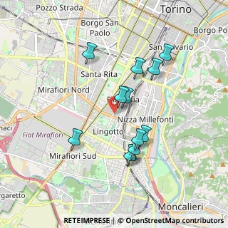 Mappa Via La Loggia, 10134 Torino TO, Italia (1.67833)