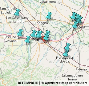 Mappa Via Emilia Parmense, 29122 Piacenza PC, Italia (16.38706)