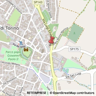 Mappa Via Candido Canonico Balma, 39/3, 10040 Rivalta di Torino, Torino (Piemonte)