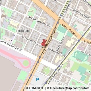 Mappa Corso Giovanni Agnelli, 109/ E, 10135 Torino, Torino (Piemonte)