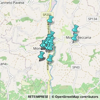 Mappa Via Planazza, 27040 Montescano PV, Italia (0.47316)