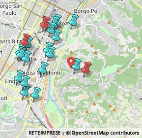 Mappa Strada Comunale di Cavoretto, 10133 Torino TO, Italia (2.24)