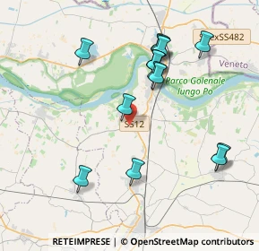 Mappa 46020 Borgo Mantovano MN, Italia (3.888)