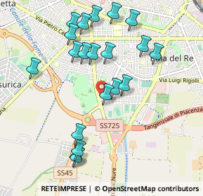 Mappa Via Carlo Cattaneo, 29122 Piacenza PC, Italia (1.0315)