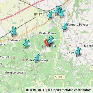 Mappa Via dei Martiri, 27040 Cigognola PV, Italia (2.32538)