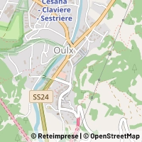 Mapa Oulx
