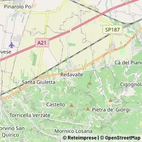Mappa Redavalle