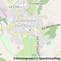 Mapa Castelnuovo Don Bosco
