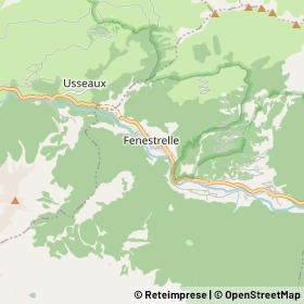 Mappa Fenestrelle