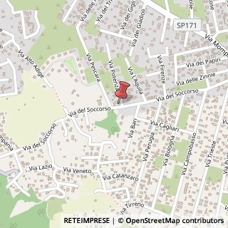 Mappa Ctr. soccorso, 95030 Mascalucia, Catania (Sicilia)