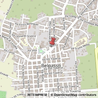 Mappa Via Francesco Crispi, 4, 95032 Belpasso, Catania (Sicilia)